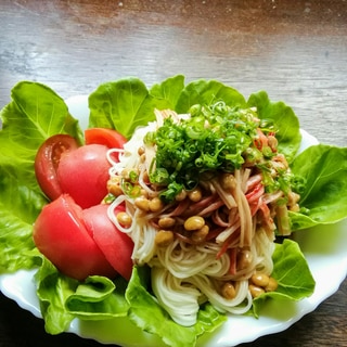 冷やし中華風そうめん